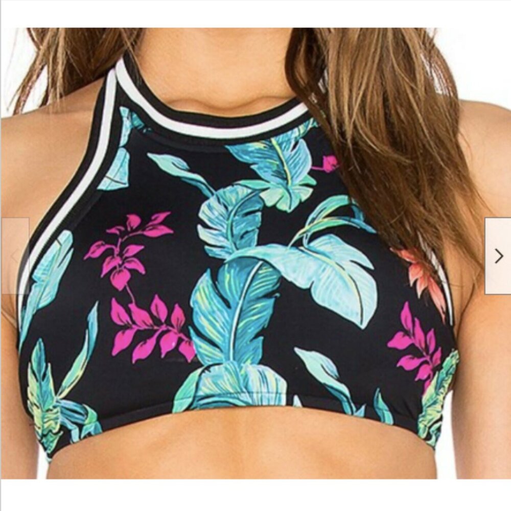 Seafolly Women Jungle Out There Tank Top Size 10